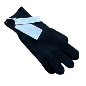 VINCE Cashmere & Leather Gloves - NWT - OS